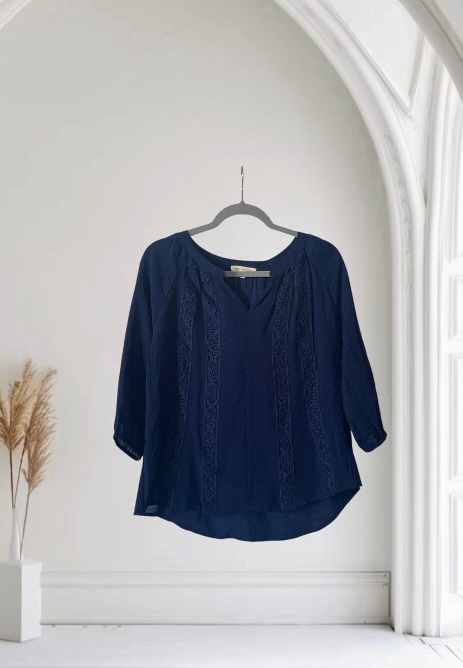 Blue Retrelogy Top Shirt Small